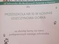 Podziękowanie od Schroniska dla Bezdomnych Zwierząt w Koninie dla Przedszkola