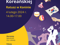 Plakat zapraszający na Dzień Kultury Koreańskiej